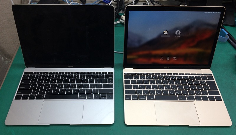 macbook2016換装後