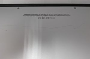 MacBook Air 13-inch 2013裏面