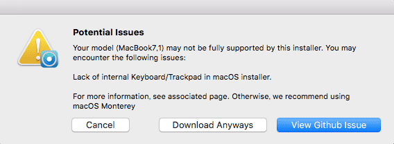 Potential Issues