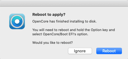 reboot to apply?