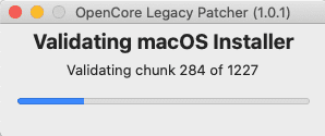 Validating macOS installer