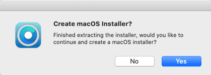 Create macOS installer