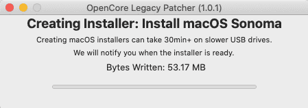 Creating Install macOS Sonoma