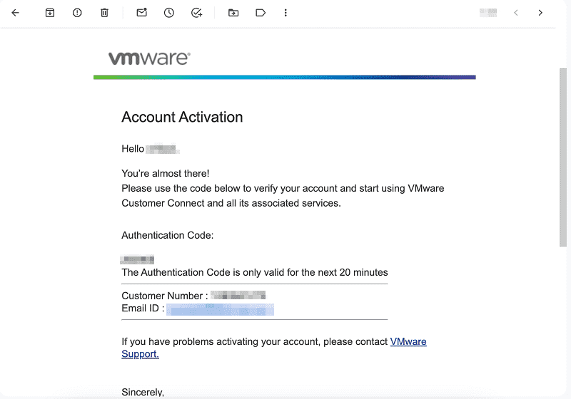 Account Activation