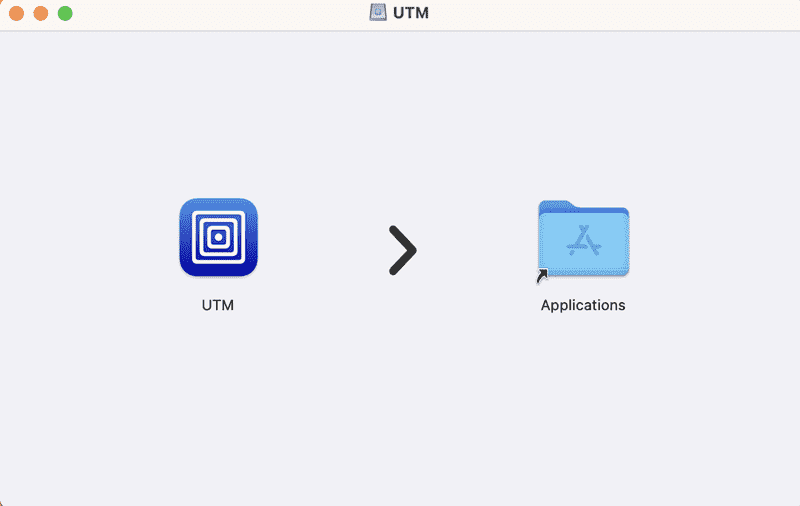 UTMをインストール