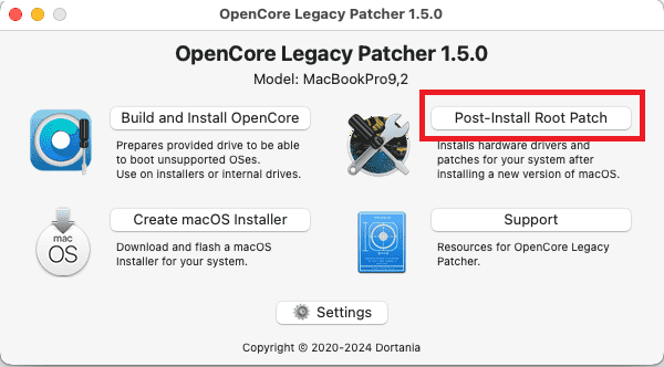 post-install Root Patch