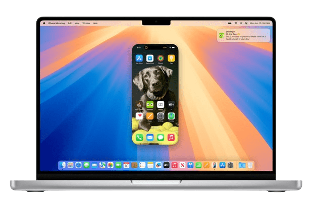 iPhoneミラーリング