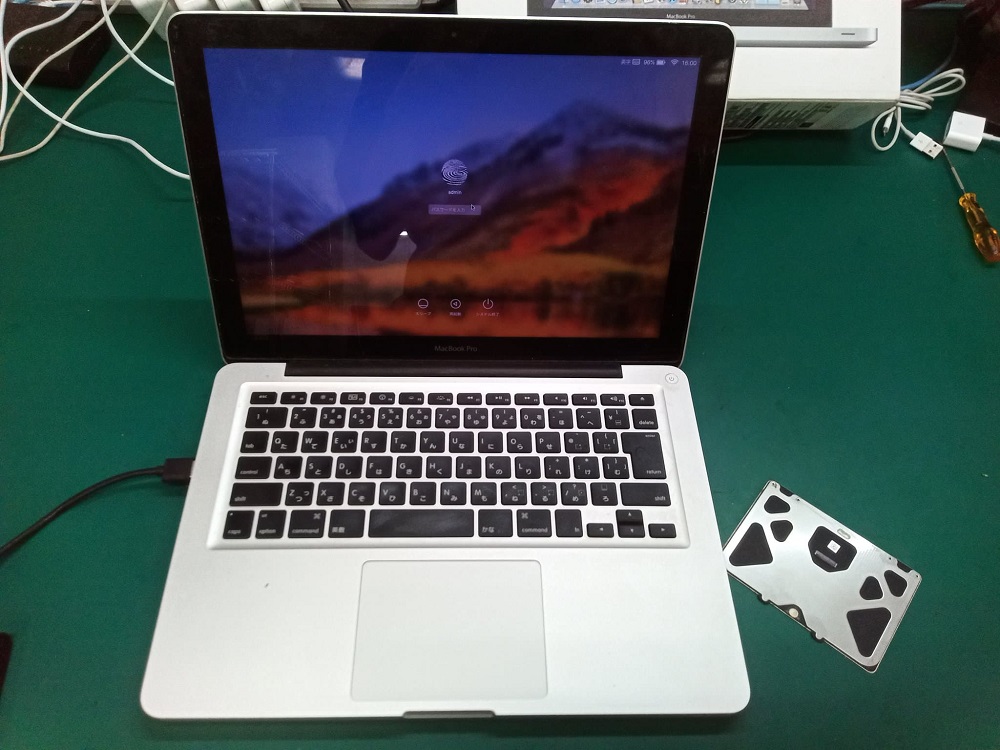 MacBookProカーソルが正常に動作しない