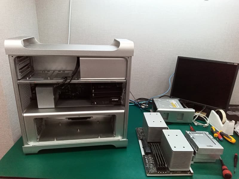 MacPro 組み立て