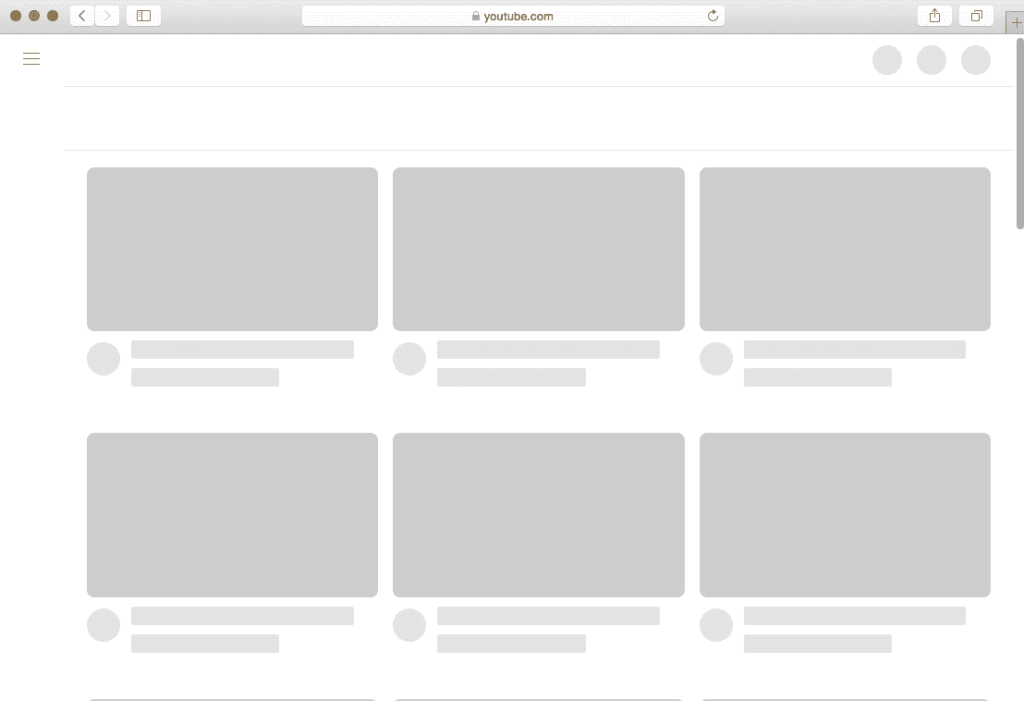 youtubeへアクセス