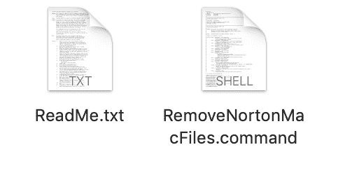 RemoveNortonMacFilesを実行