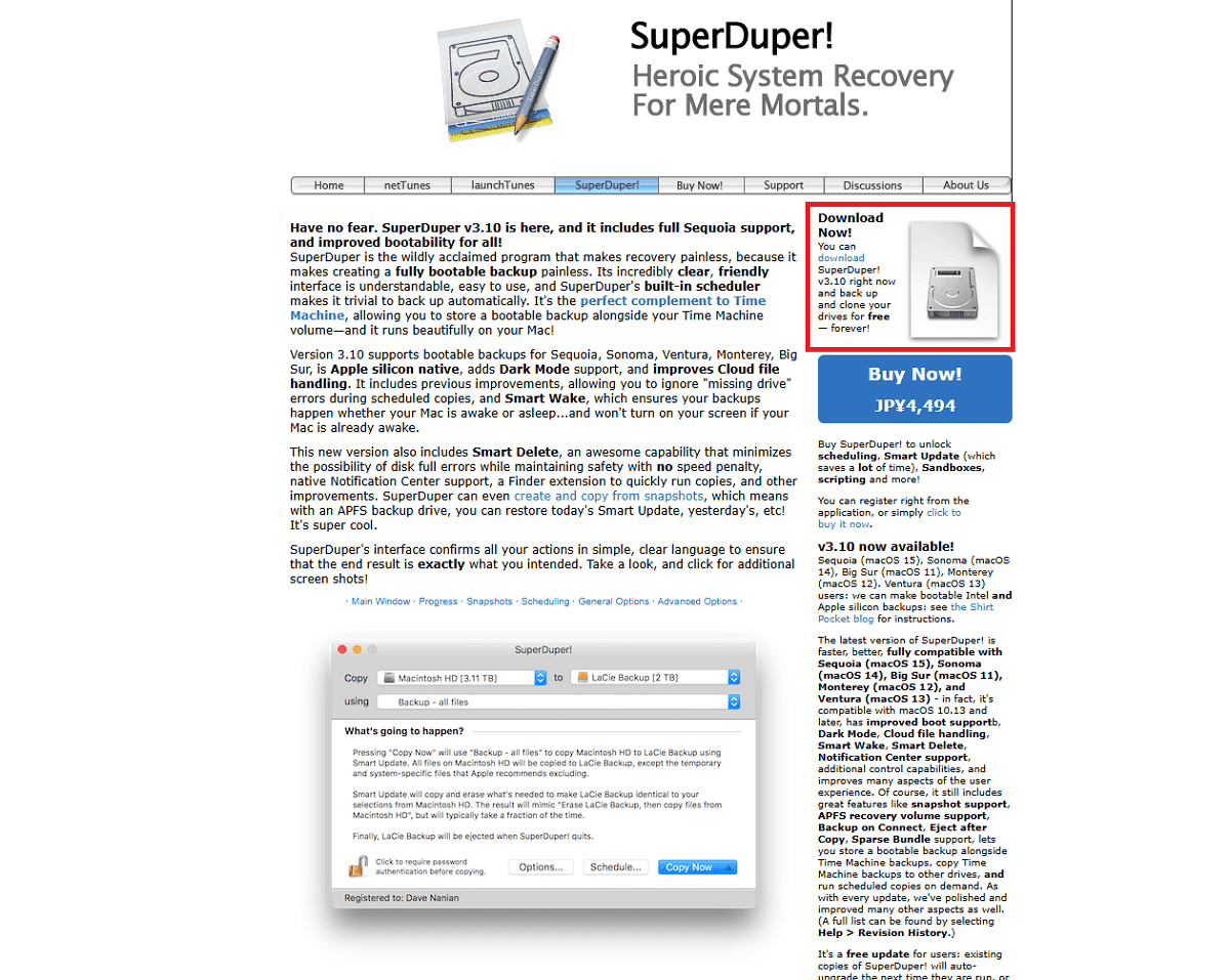 SuperDuper!をダウンロード