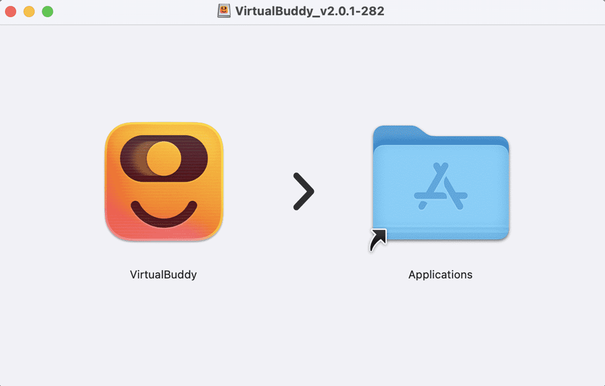 VirtualBuddyをインストール