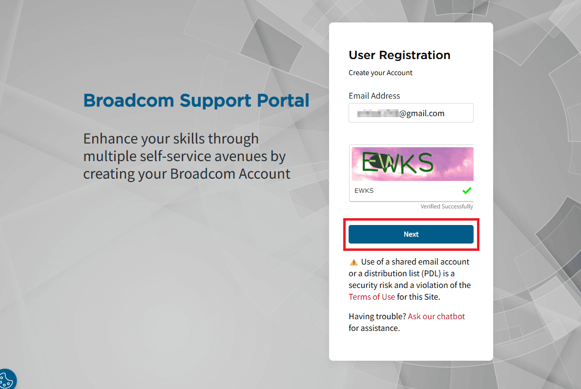 User Registation
