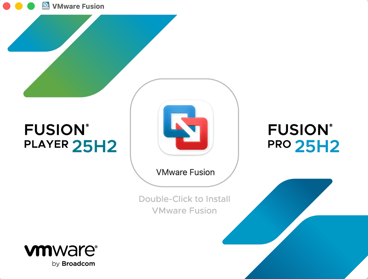 VMware Fusionをインストール