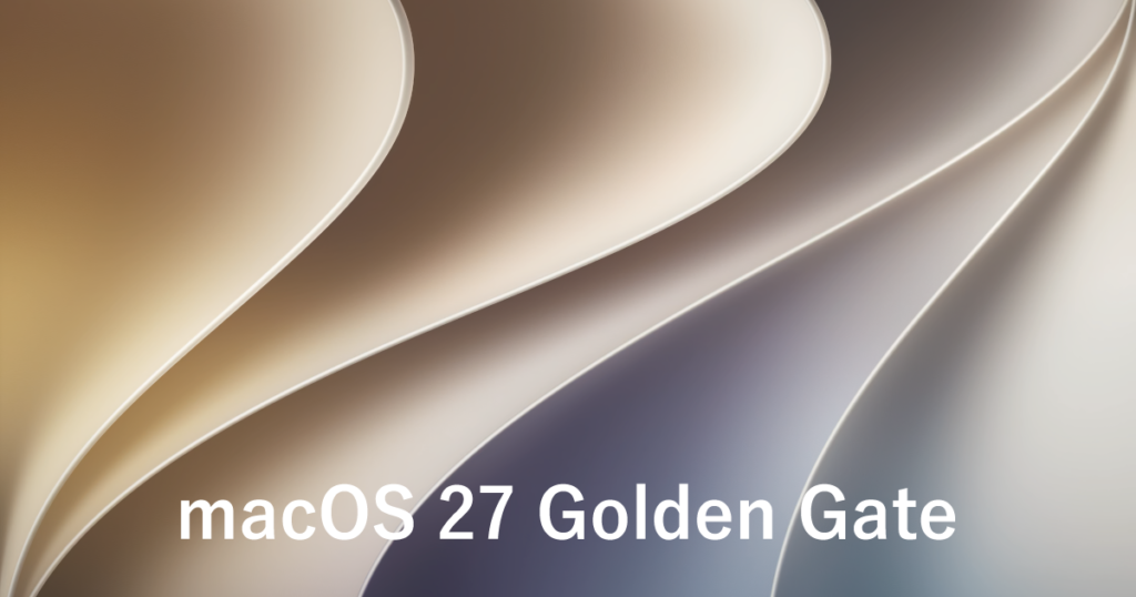 macOS 27 Golden Gate