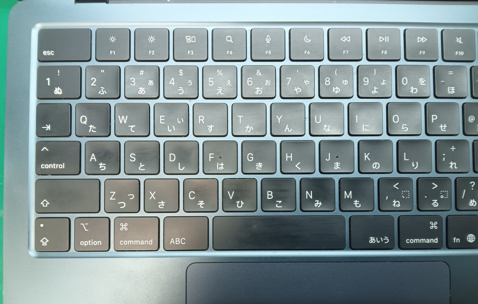 交換完了後の打感テストと動作確認](MacBook Air M4 キーボード交換完了・打感テスト