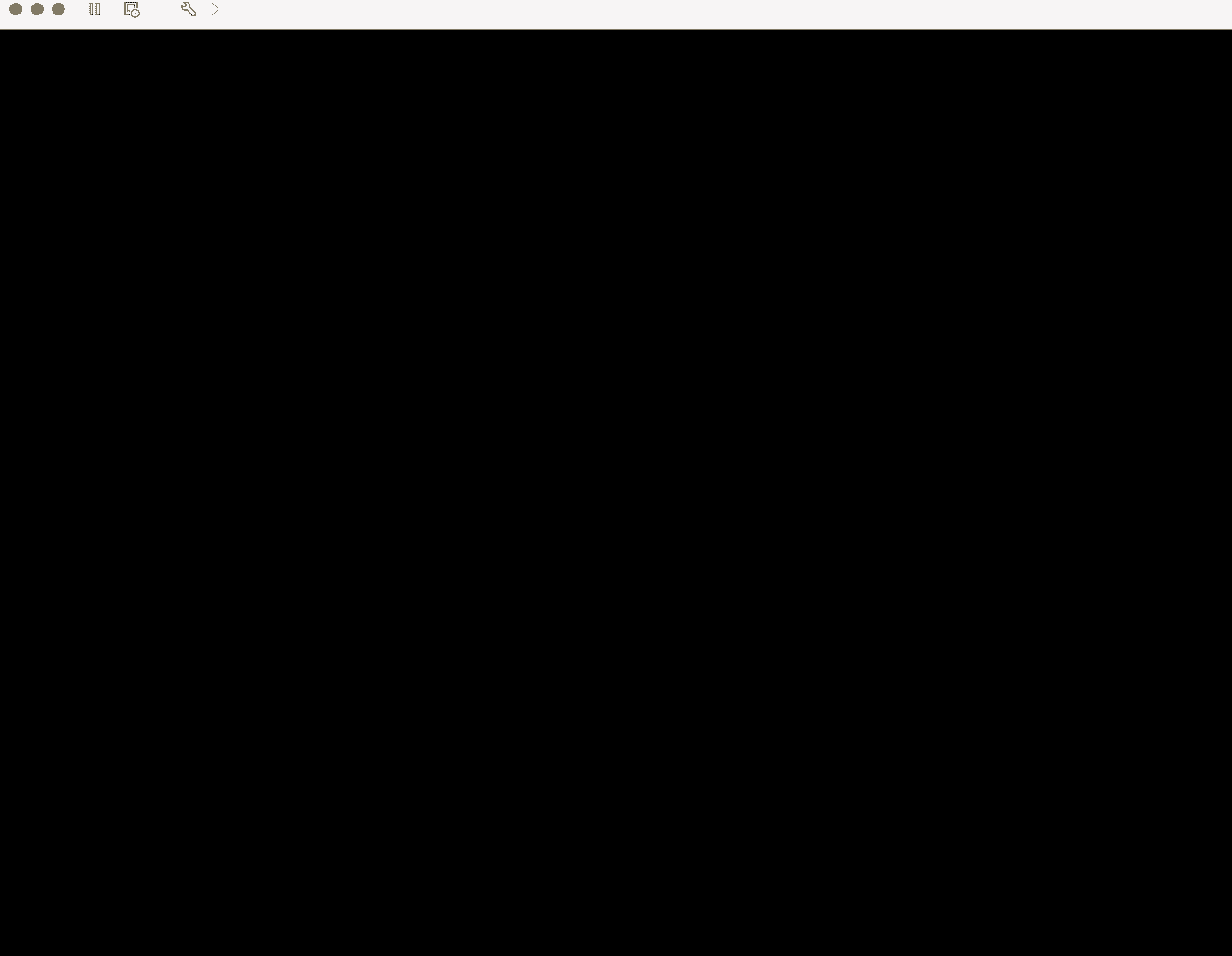 画面がブラックアウト